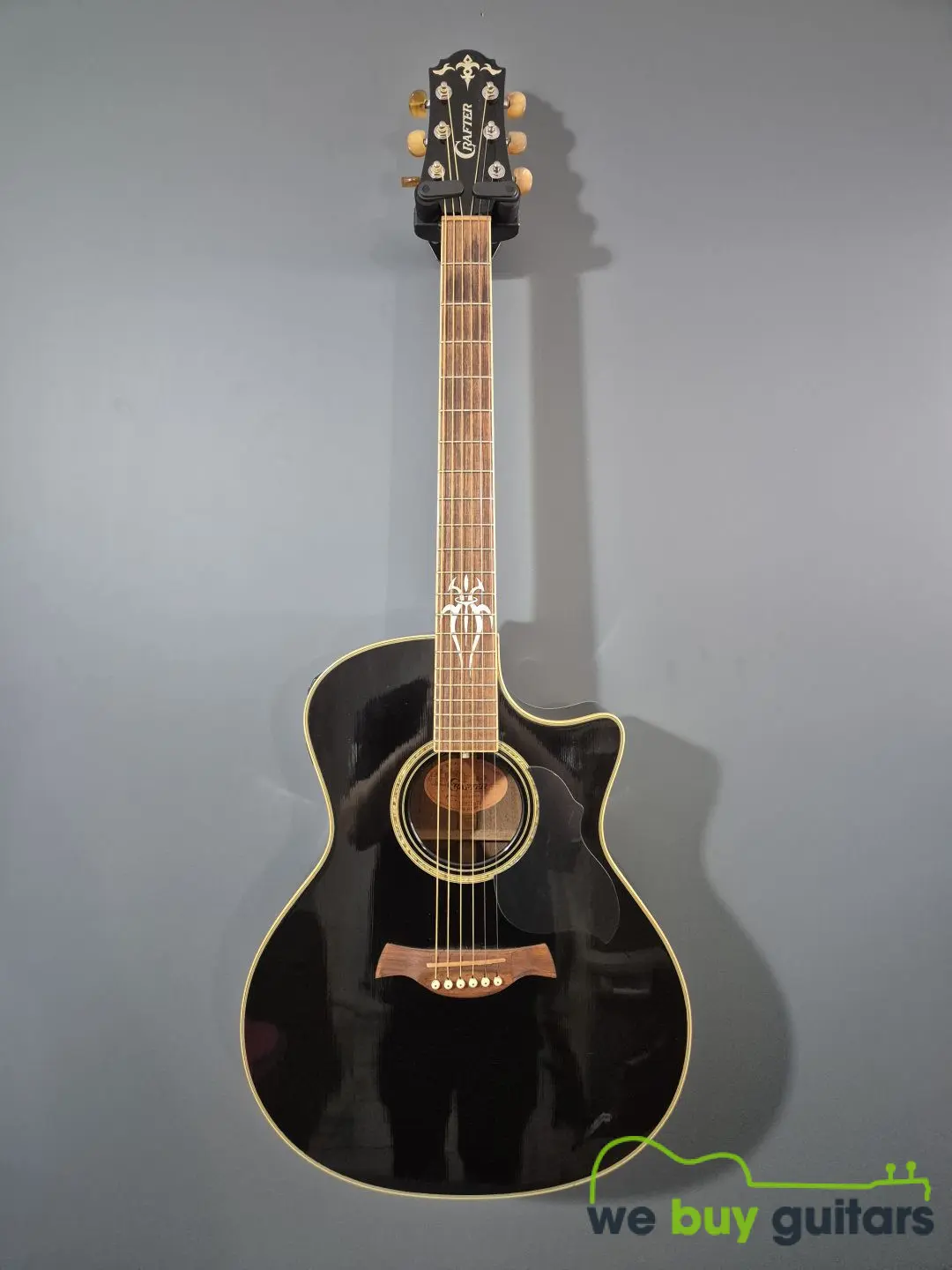 Crafter GAE85P/BX Grand Auditorium - Gloss Black