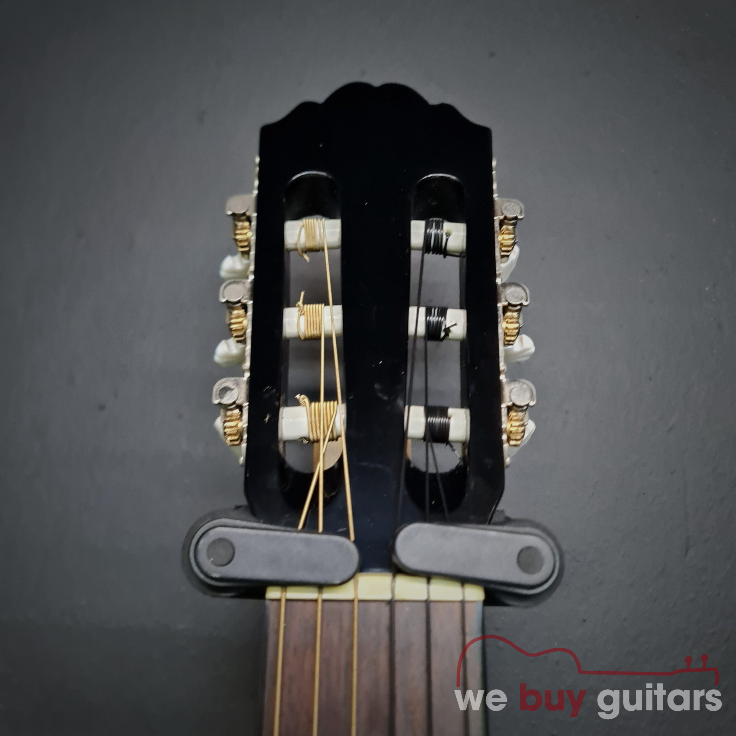 Greg Bennett Nylon String Guitar – Black (Used) - Image 3
