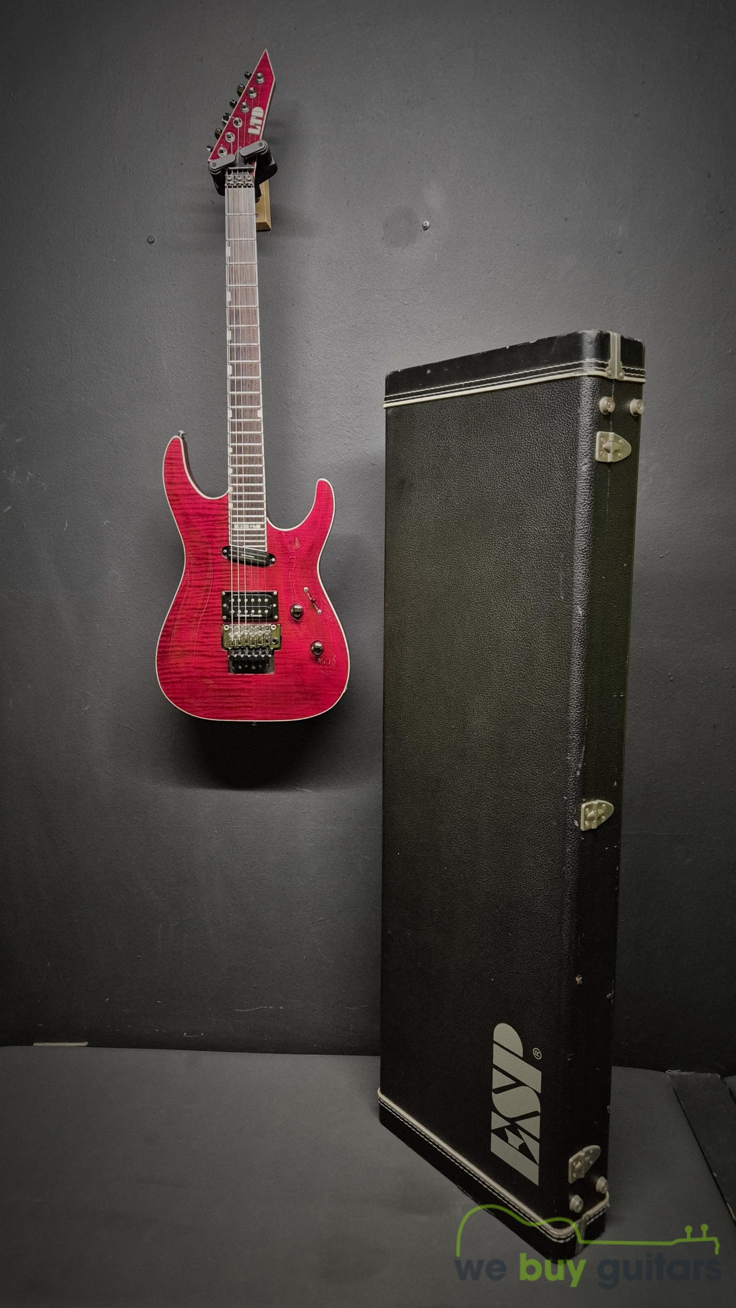 ESP LTD MH-327 – Red | Floyd Rose | With Case - Image 19