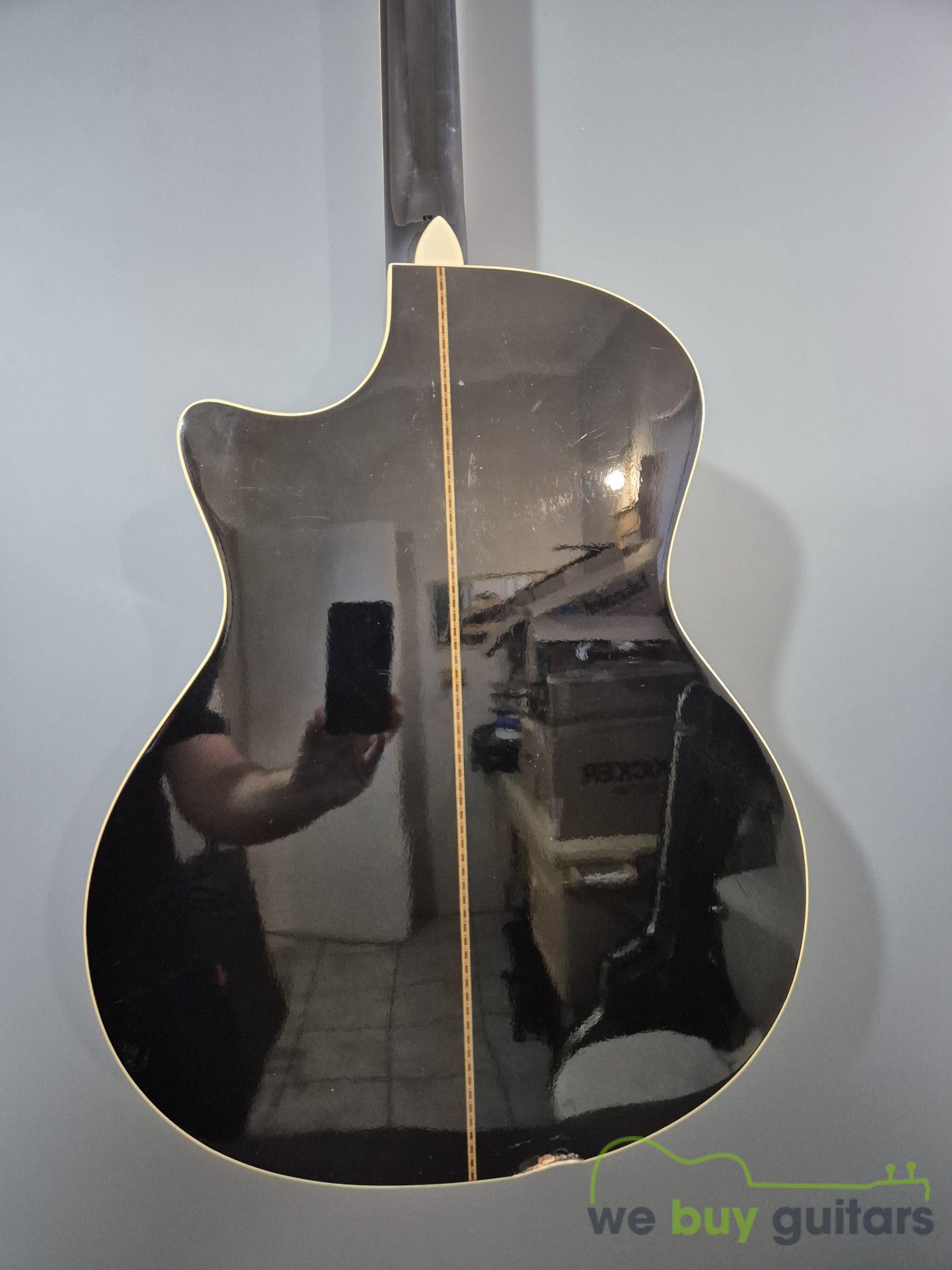 Crafter GAE85P/BX Grand Auditorium - Gloss Black - Image 4