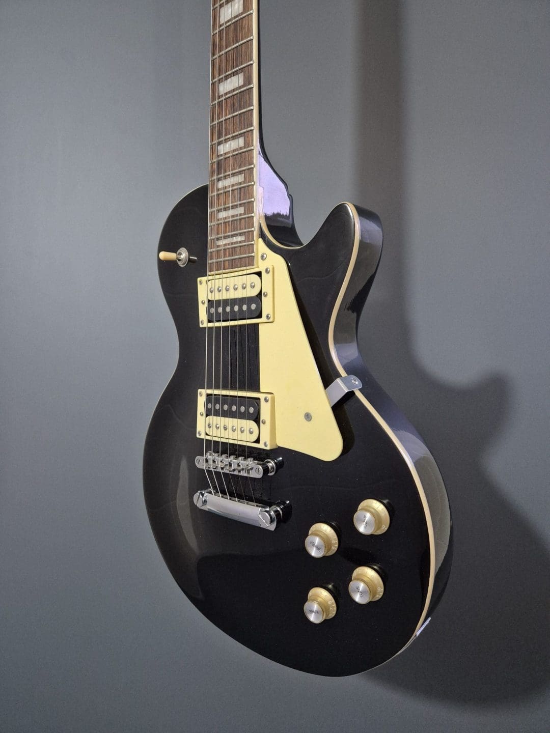 Stagg L-Series Standard Electric Guitar - Black Gloss