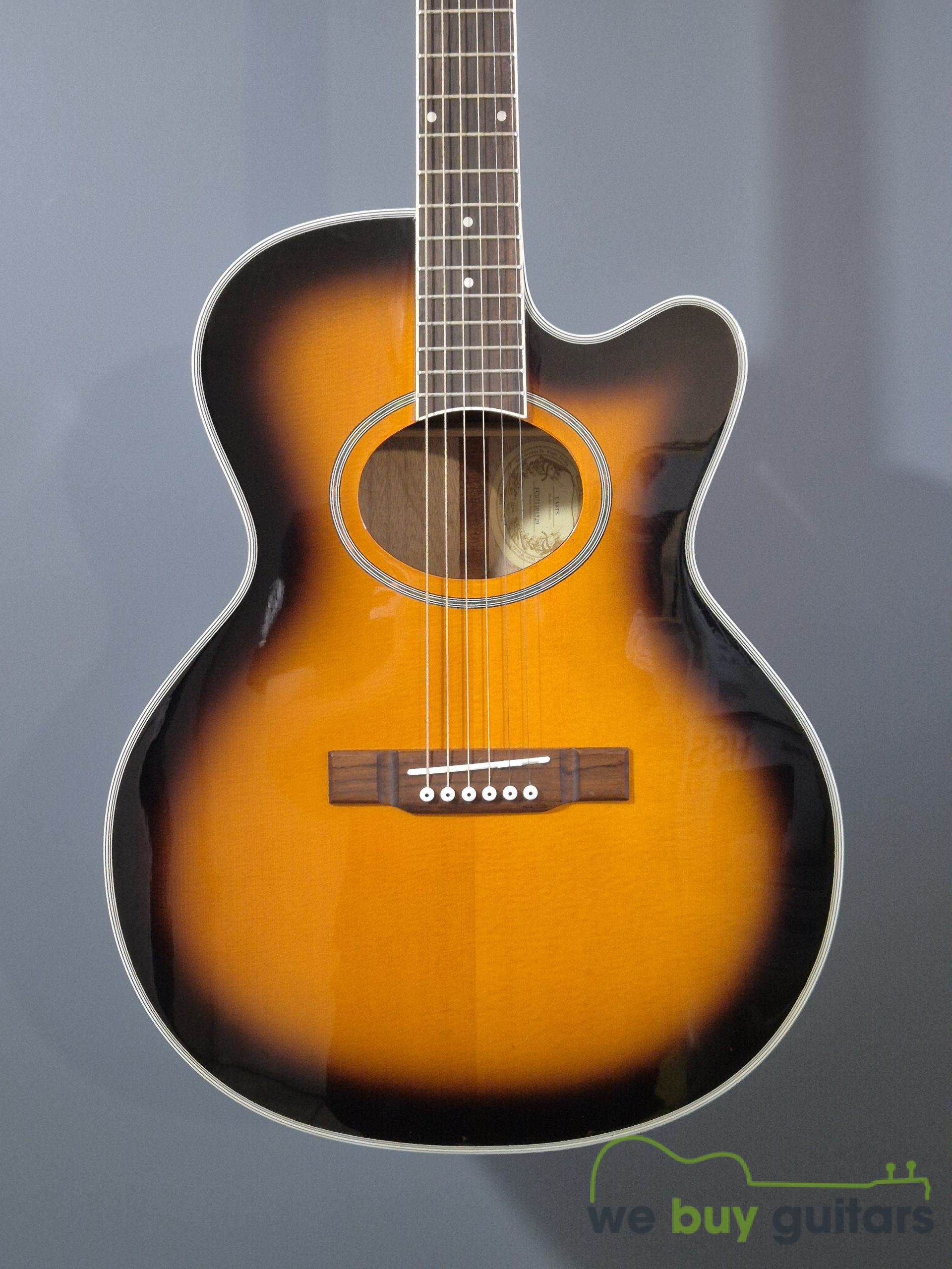 Washburn EA8TS Acoustic Guitar - Image 2