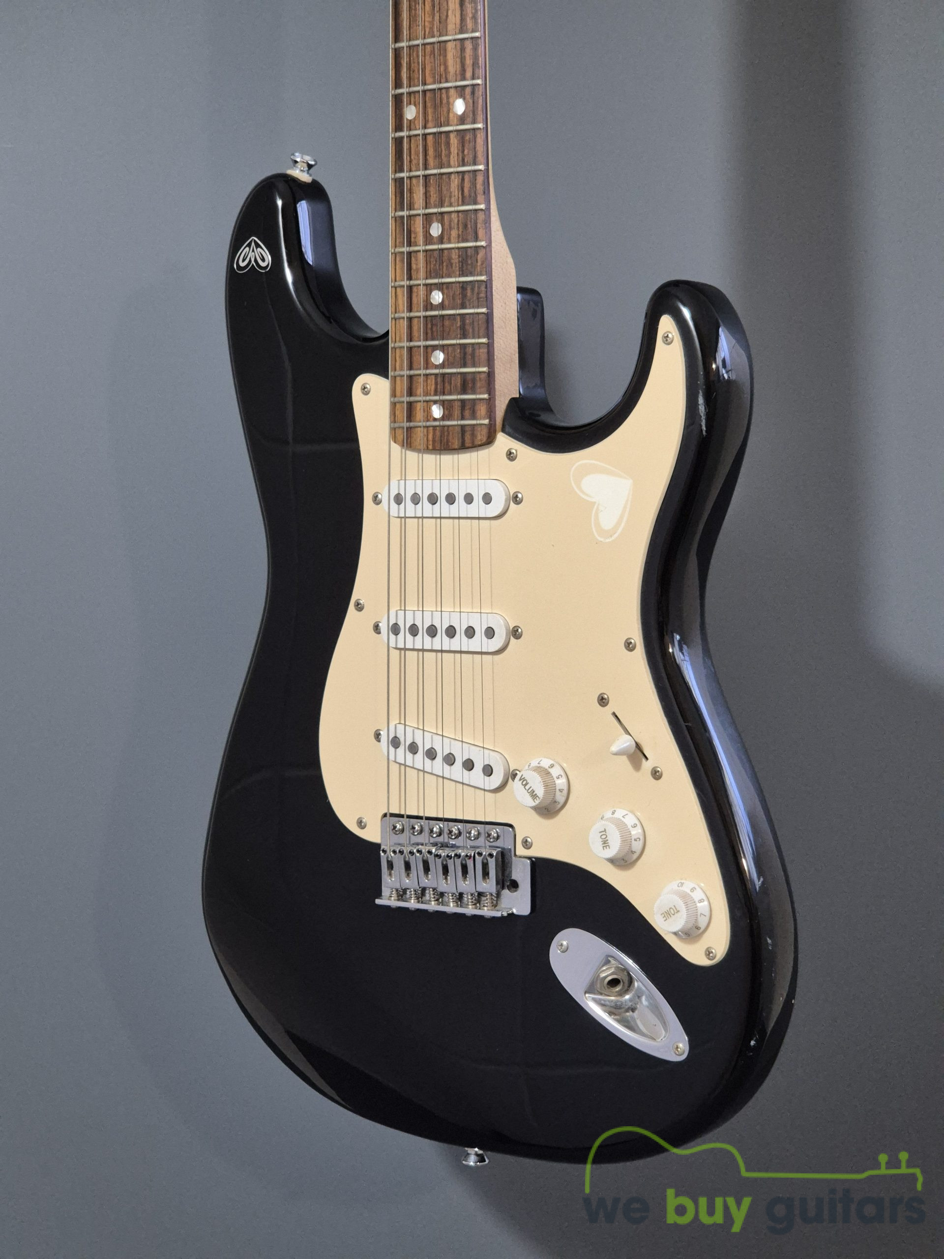 Squier Stratocaster Gloss Black - Image 5