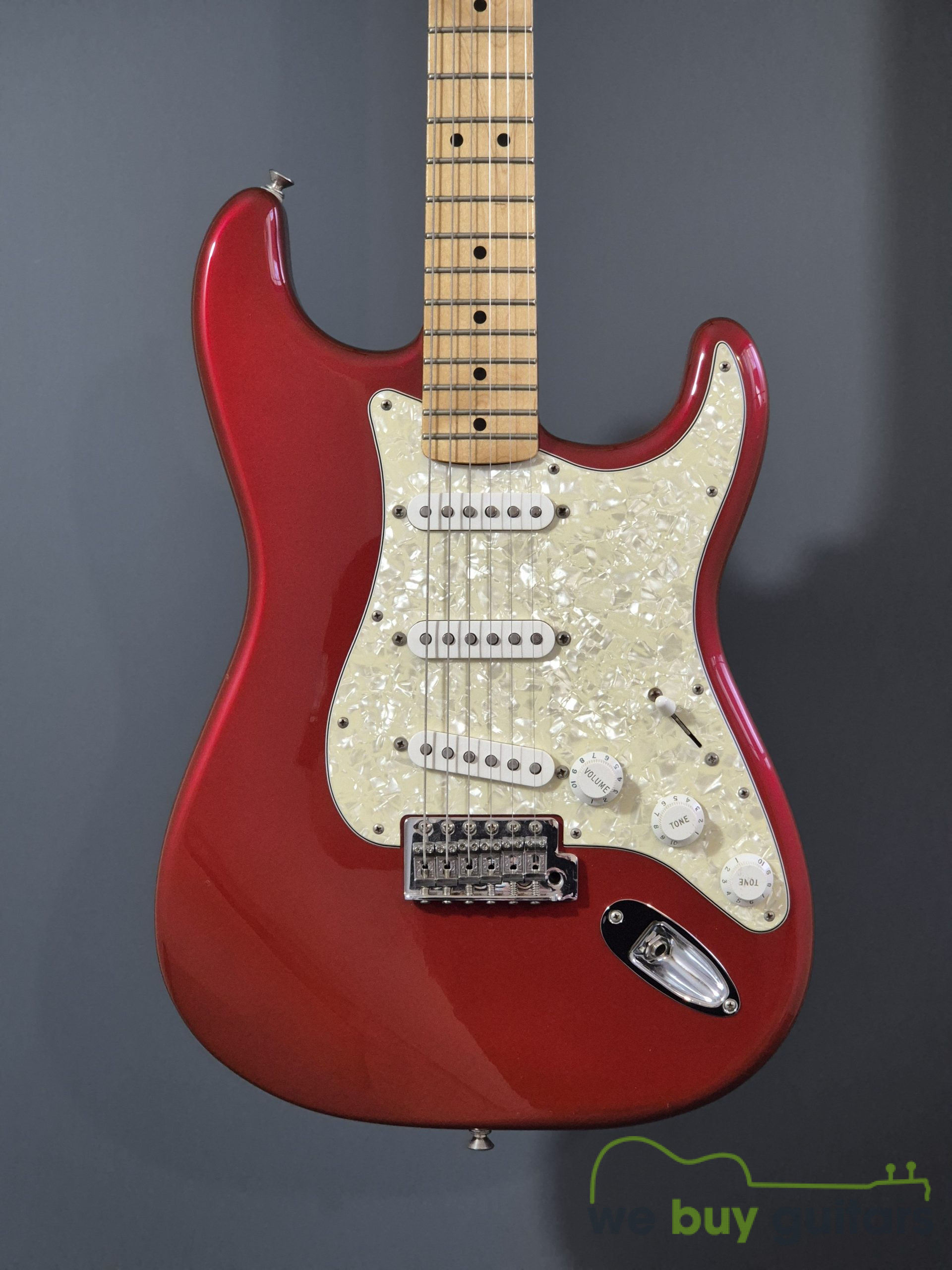 Fender Standard Stratocaster (MIM) - Maple Neck - Candy Apple Red - Image 3